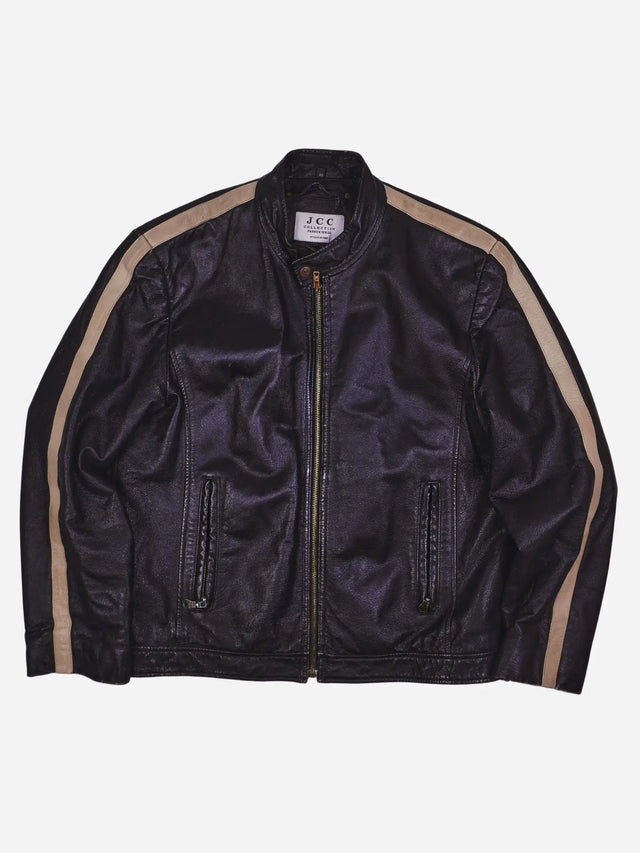 Vintage Racer Lederjacke (L)