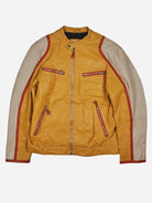 Vintage Blue One Lederjacke (XL)