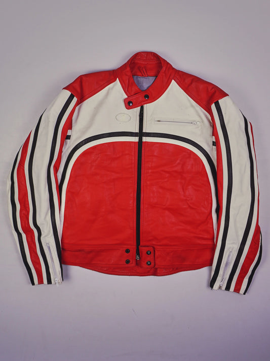 Vintage Racer Lederjacke (XL)