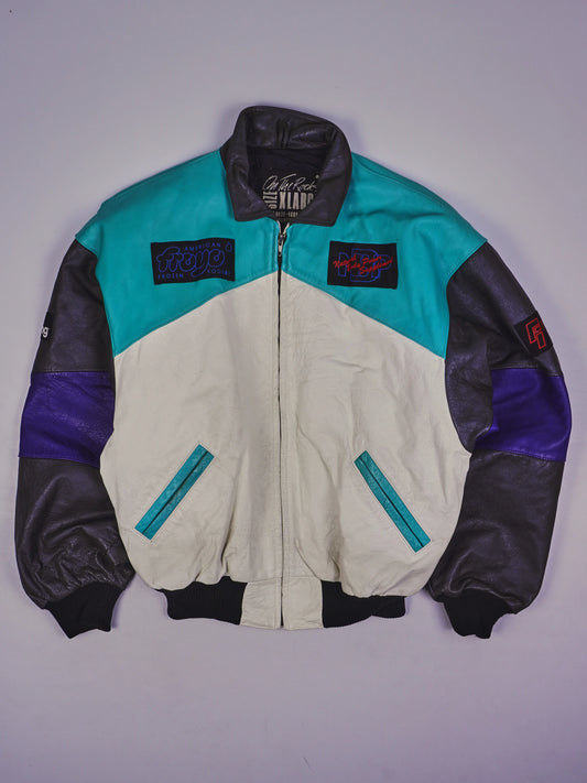 Vintage On the Rocks Rider Lederjacke (XL)