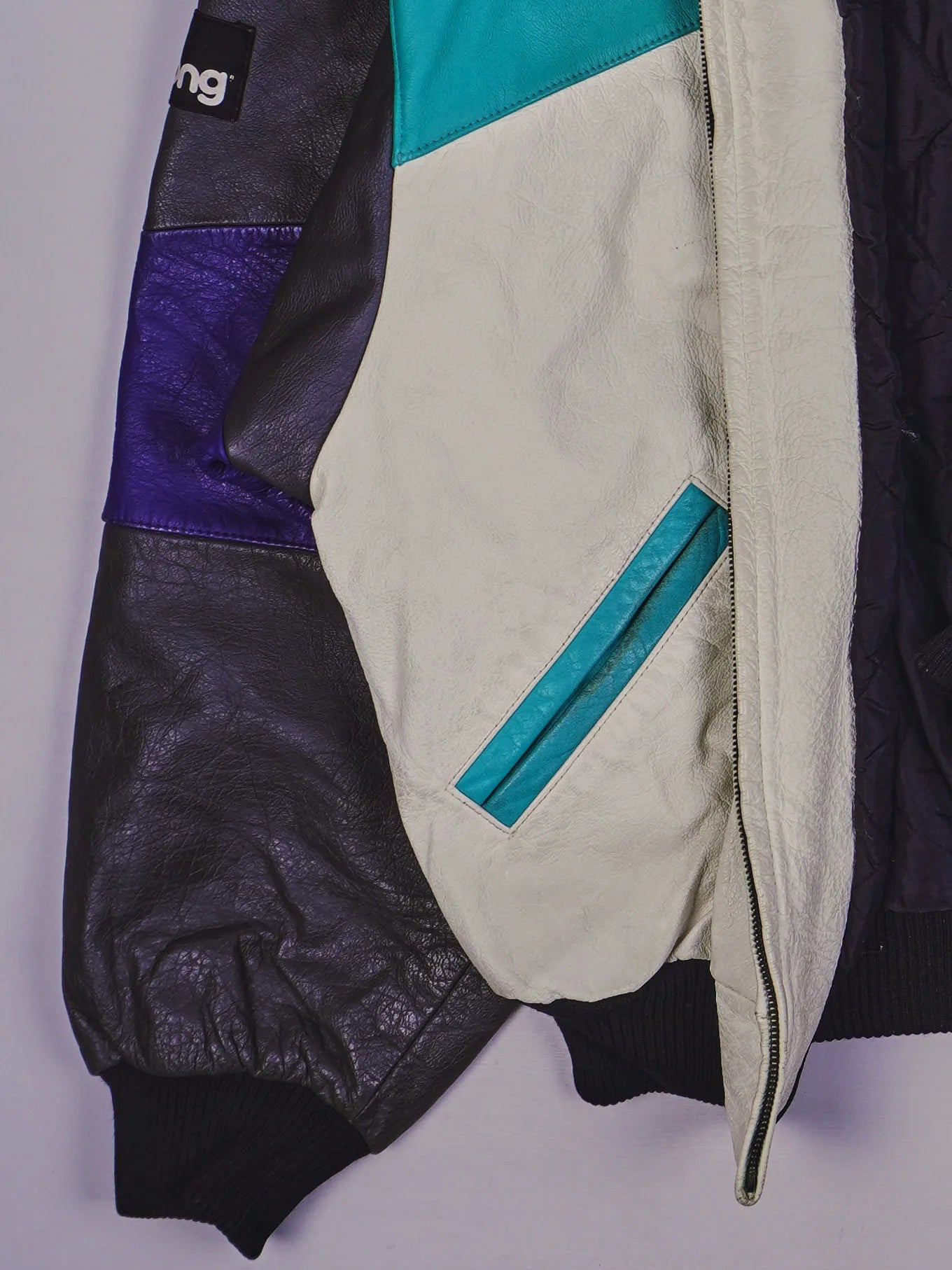 Vintage On the Rocks Rider Lederjacke (XL)