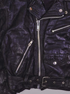 Vintage Rocker Lederjacke (S)