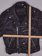 Vintage Rocker Lederjacke (S)