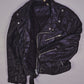 Vintage Rocker Lederjacke (S)