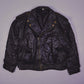Vintage Rocker Lederjacke (M)