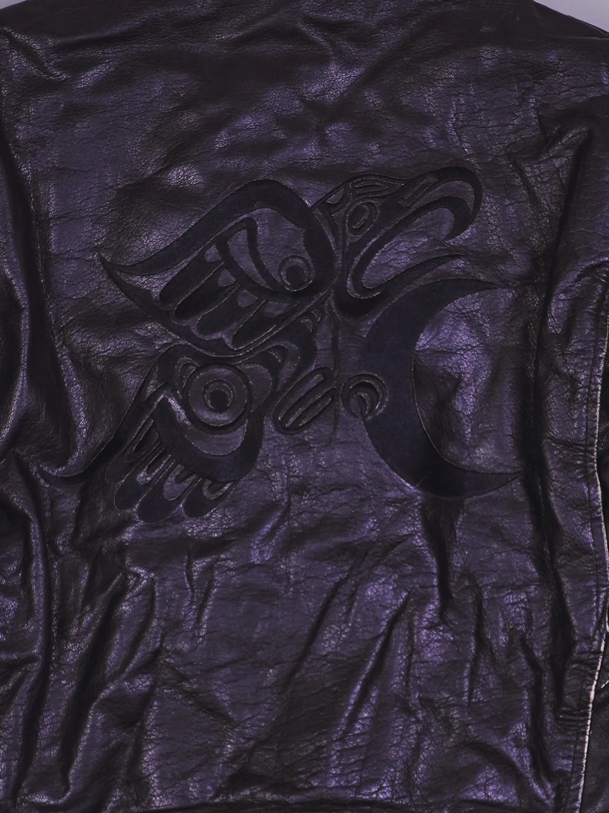 Vintage Rocker Lederjacke (M)