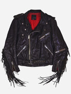 Vintage Indie Lederjacke (M)