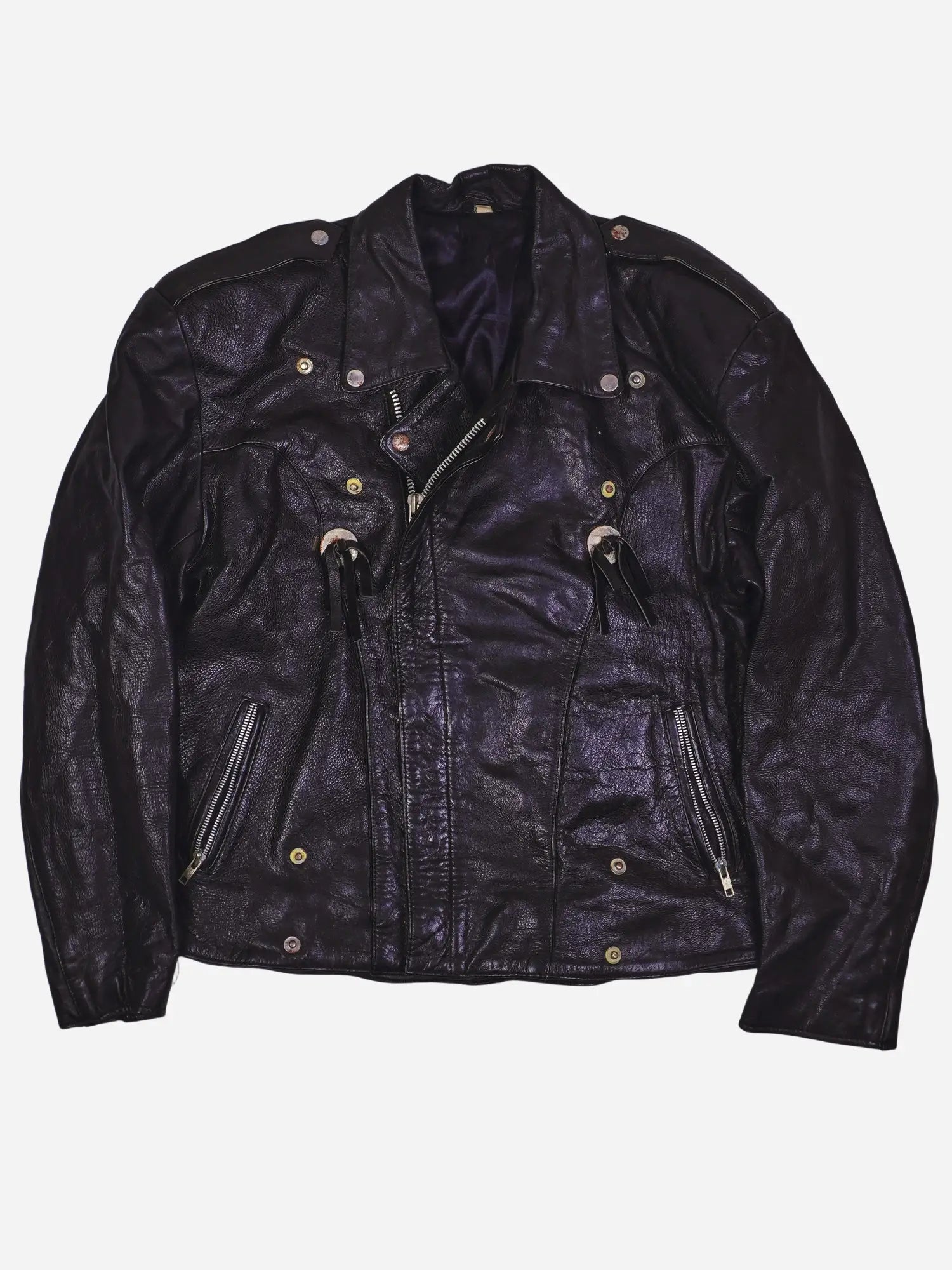 Vintage Lederjacke (M)