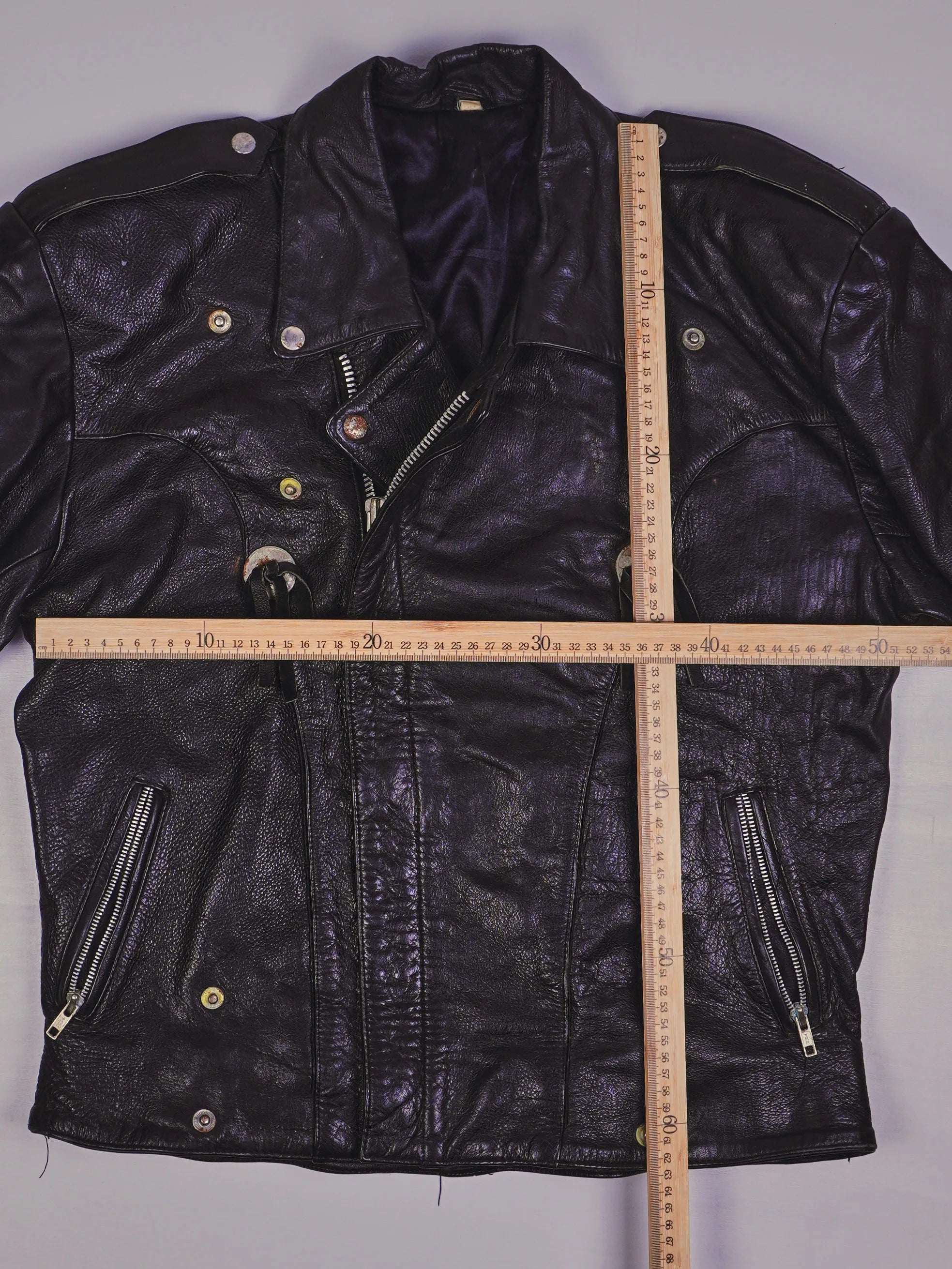 Vintage Lederjacke (M)