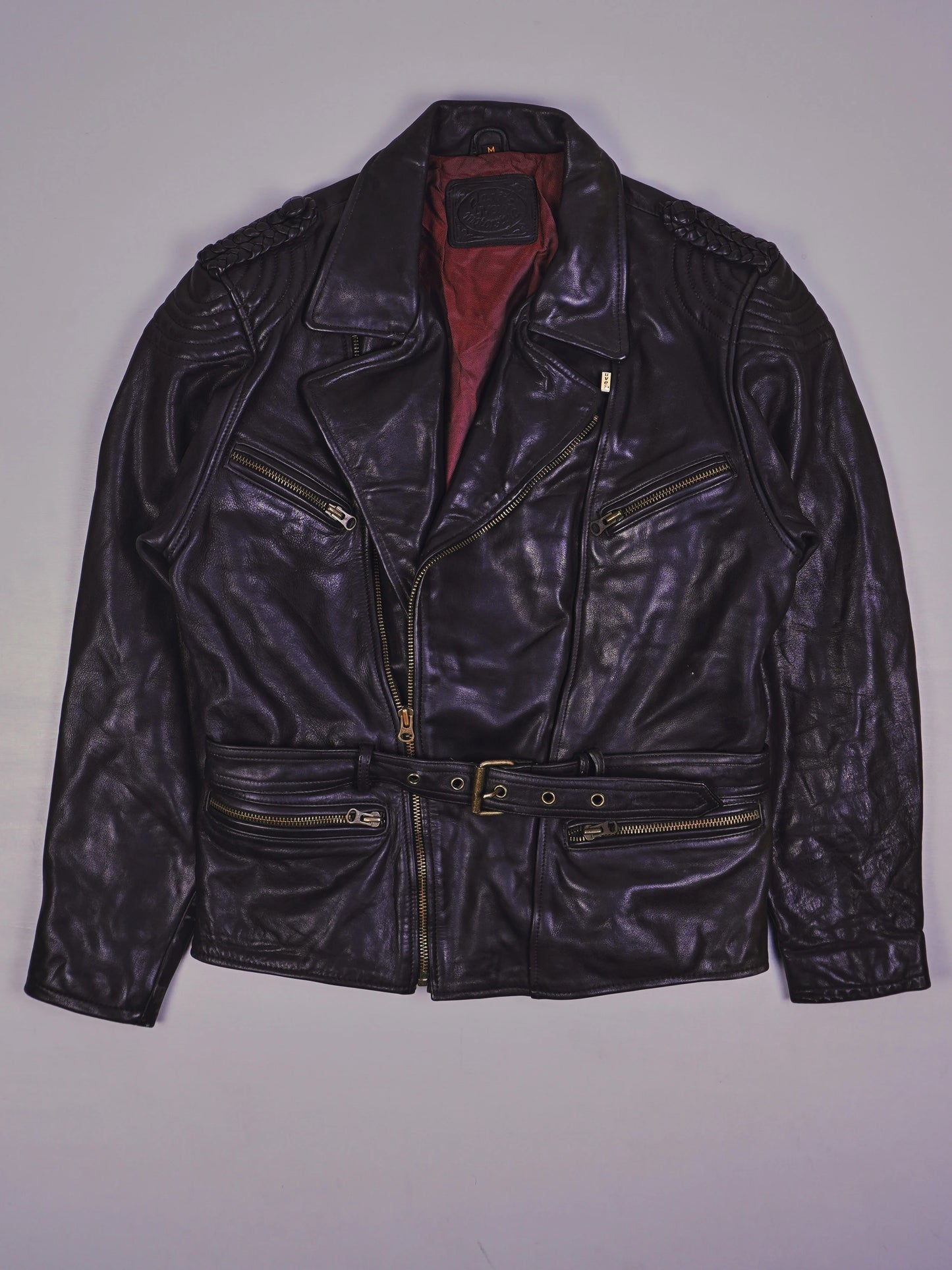 Vintage Lederjacke (M)