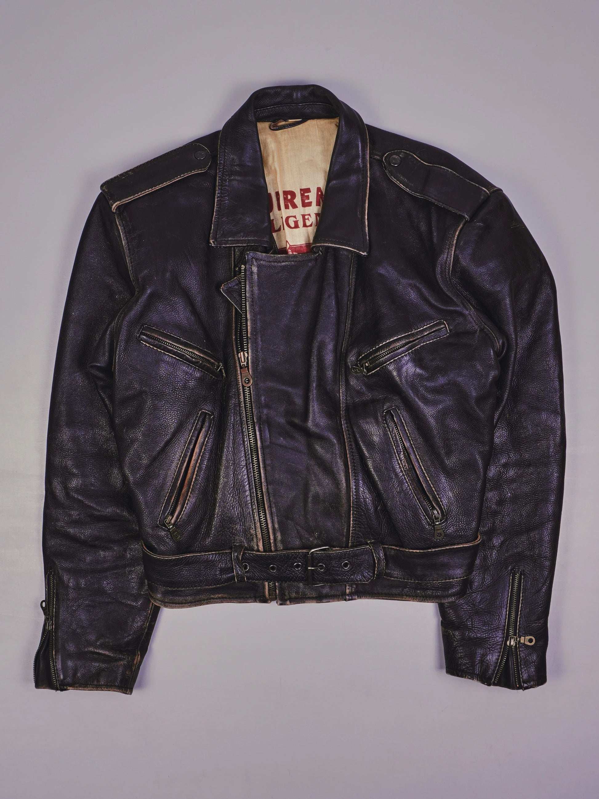 Vinage Piloten Lederjacke (M)