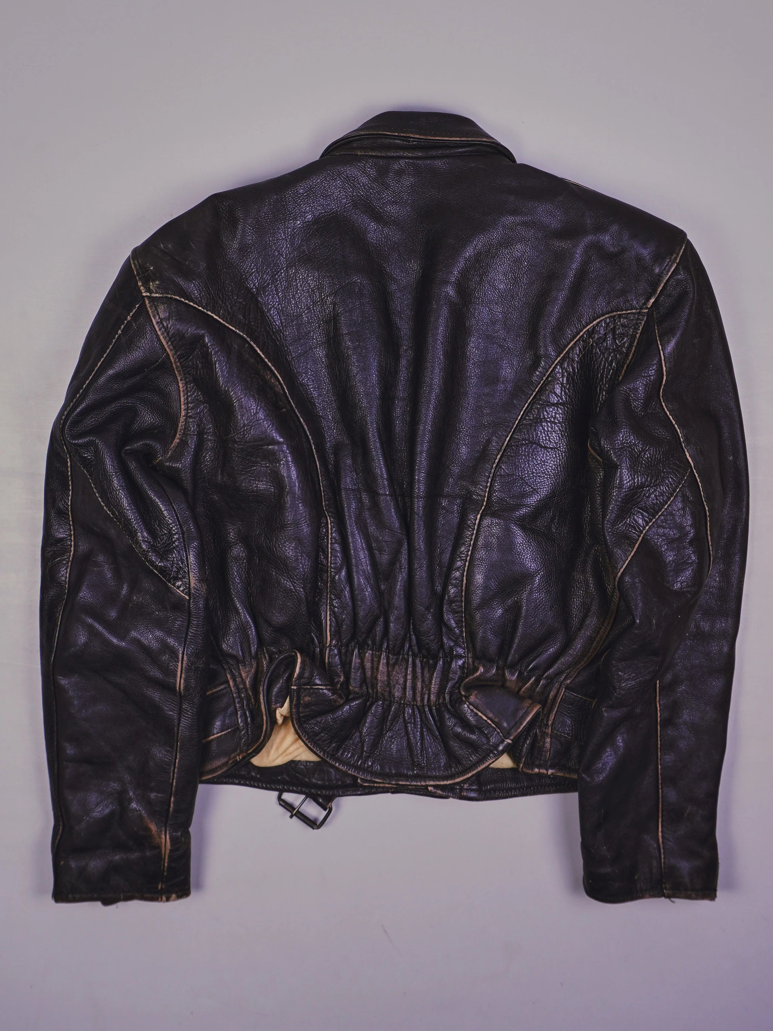 Vinage Piloten Lederjacke (M)