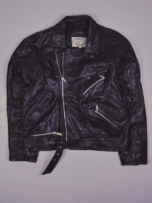 Vintage Rocker Lederjacke (M)