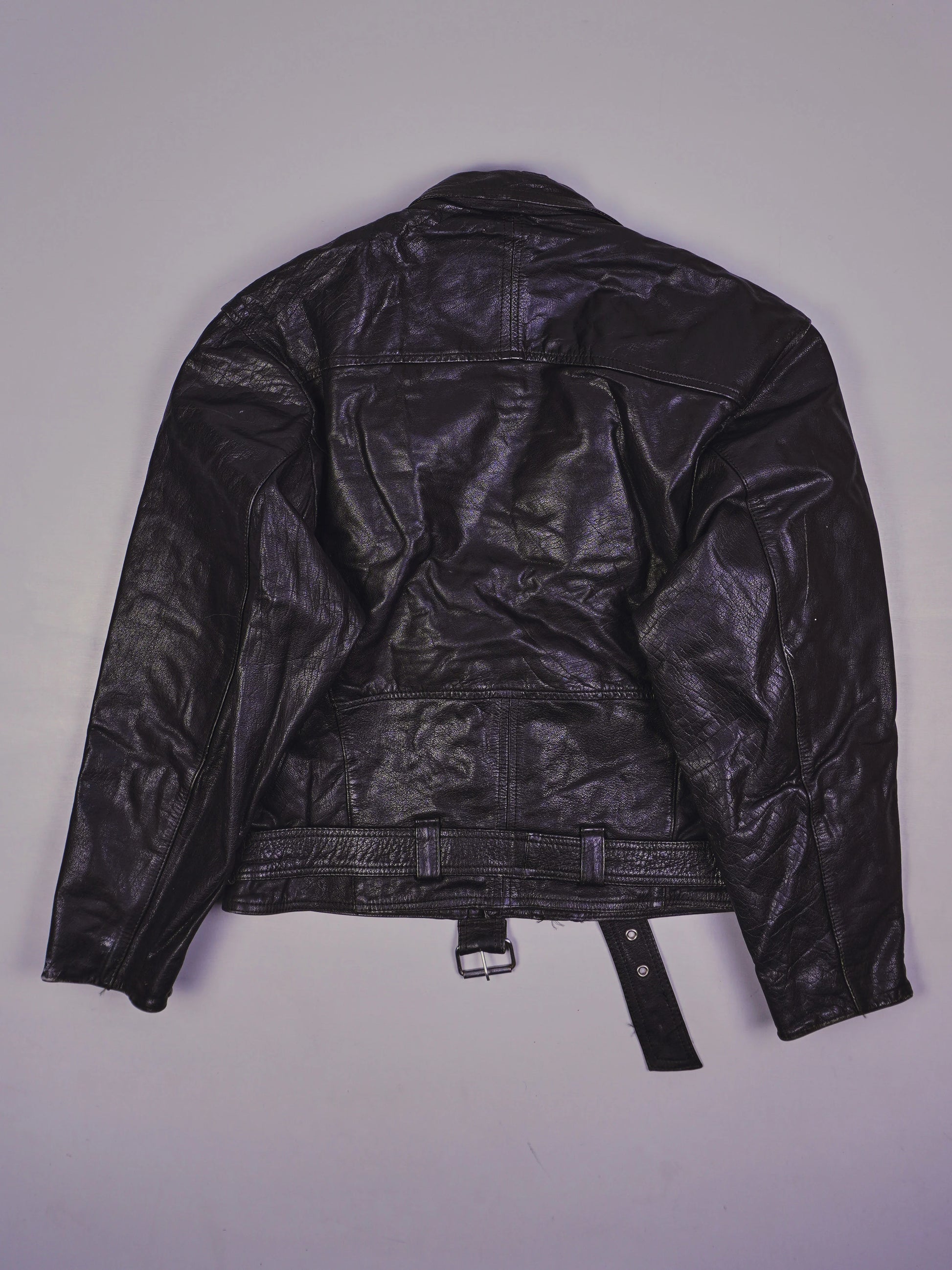 Vintage Rocker Lederjacke (M)