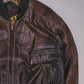 Vintage Lederjacke (M)