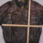 Vintage Lederjacke (M)