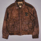 Vintage Piloten Lederjacke (s)
