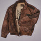 Vintage Piloten Lederjacke (s)