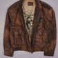 Vintage Piloten Lederjacke (s)