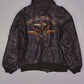 Vintage Piloten Lederjacke (S)