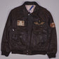 Vintage David Moore Piloten Jacke (XL)