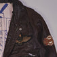 Vintage David Moore Piloten Jacke (XL)