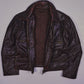 Vintage Biker Lederjacke (S)