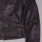 Vintage Biker Lederjacke (S)