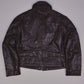 Vintage Biker Lederjacke (S)
