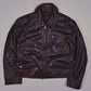Vintage Biker Lederjacke (S)