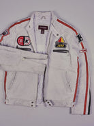 Vintage Kenvelo Racing Lederjacke (S)