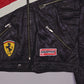 Vintage Ferrari Racing Lederjacke (M)