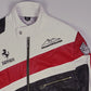 Vintage Ferrari Racing Lederjacke (M)