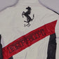 Vintage Ferrari Racing Lederjacke (M)