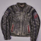 Vintage Cafe Racer Racing Lederjacke (L)