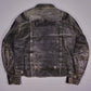 Vintage Cafe Racer Racing Lederjacke (L)