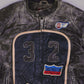 Vintage Mustang Racing Lederjacke (L)