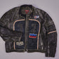 Vintage Mustang Racing Lederjacke (L)