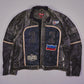 Vintage Mustang Racing Lederjacke (L)