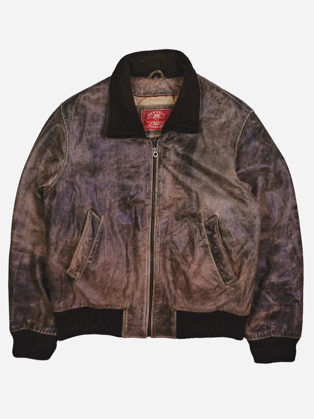 Vintage Kenvelo Supreme Lederjacke (L)