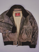 Vintage Kenvelo Supreme Lederjacke (L)
