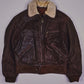 Vintage Zaffers Biker Lederjacke (S)