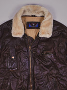 Vintage SF Original Biker Lederjacke (M)