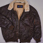 Vintage SF Original Biker Lederjacke (M)