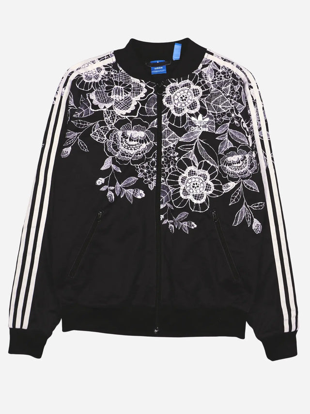 Adidas Leopard Trainingsjacke (S)