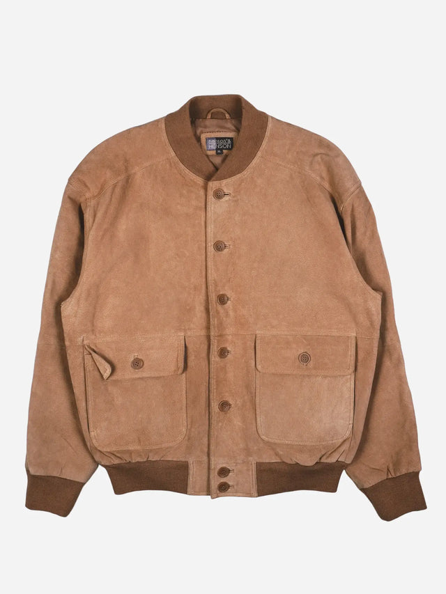 Benson & Henson Suede Lederjacke (L)