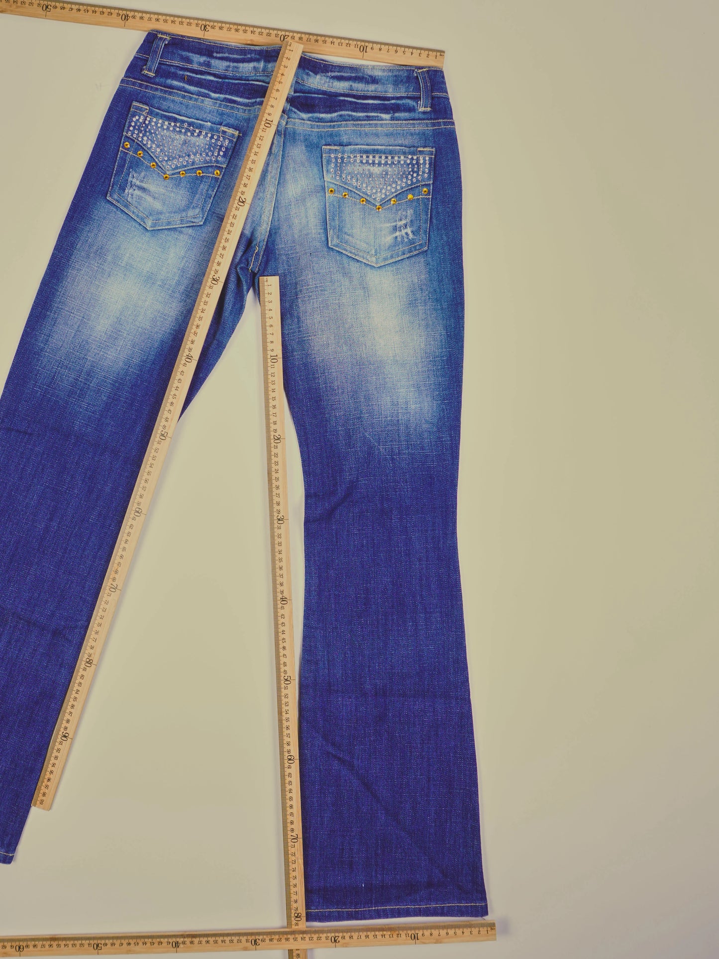 Vintage Low Waist Y2K Jeans (W30)