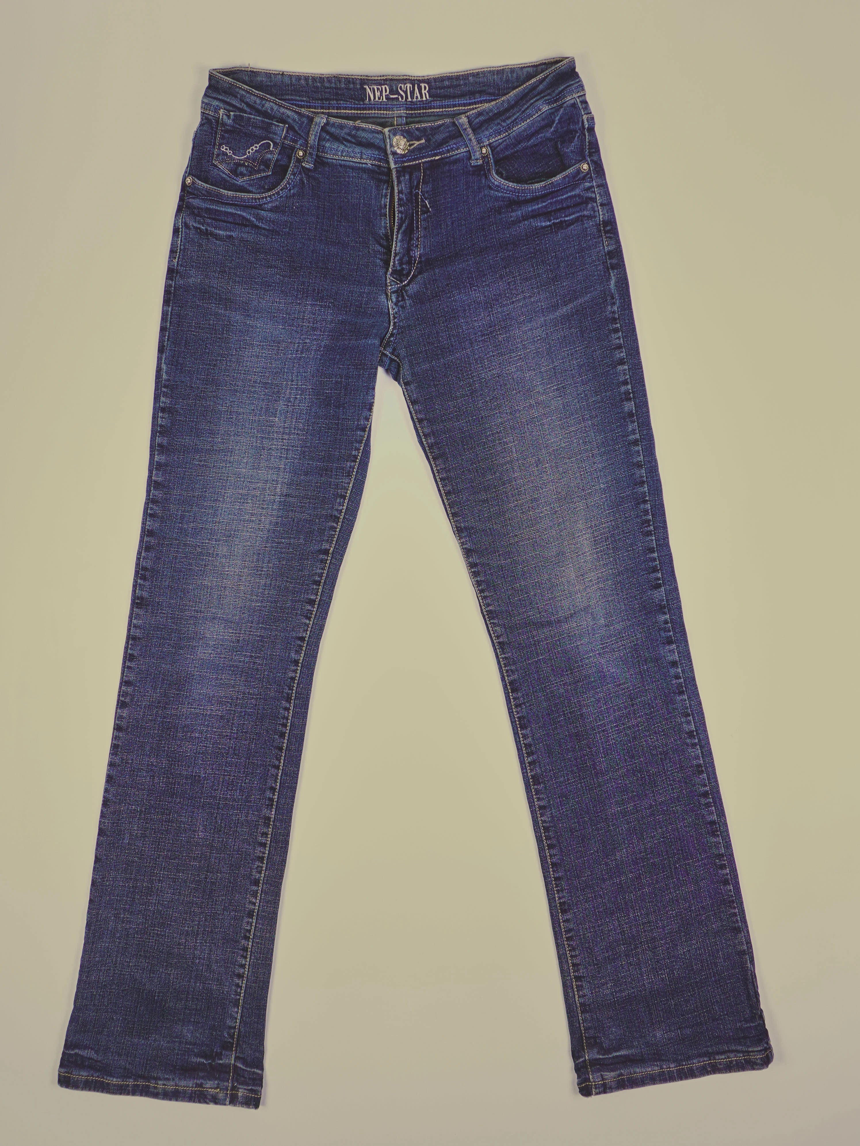 Vintage Nep Star Y2K Jeans (W28)
