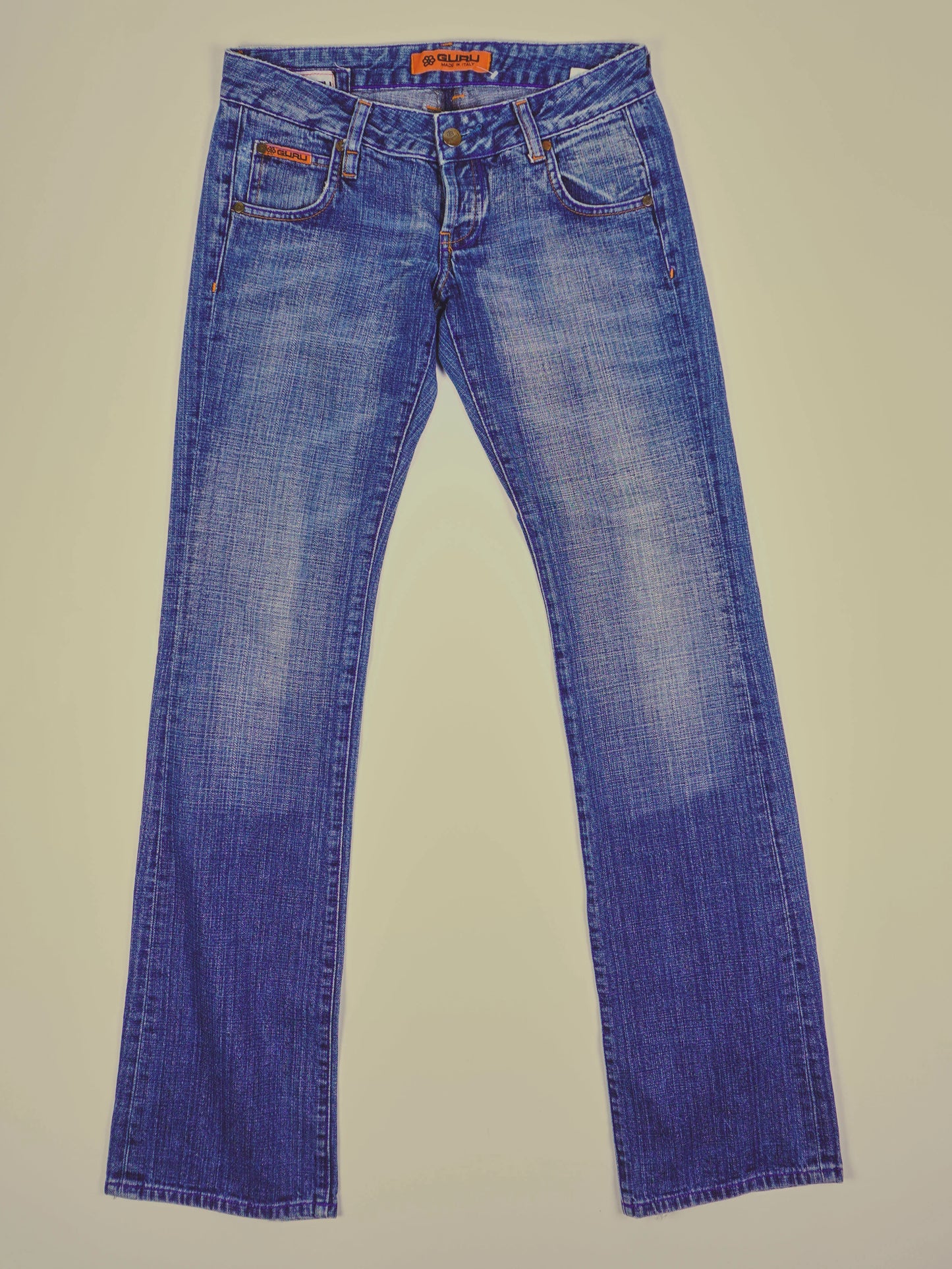 Vintage Guru Low Waist Y2K Jeans (W28)