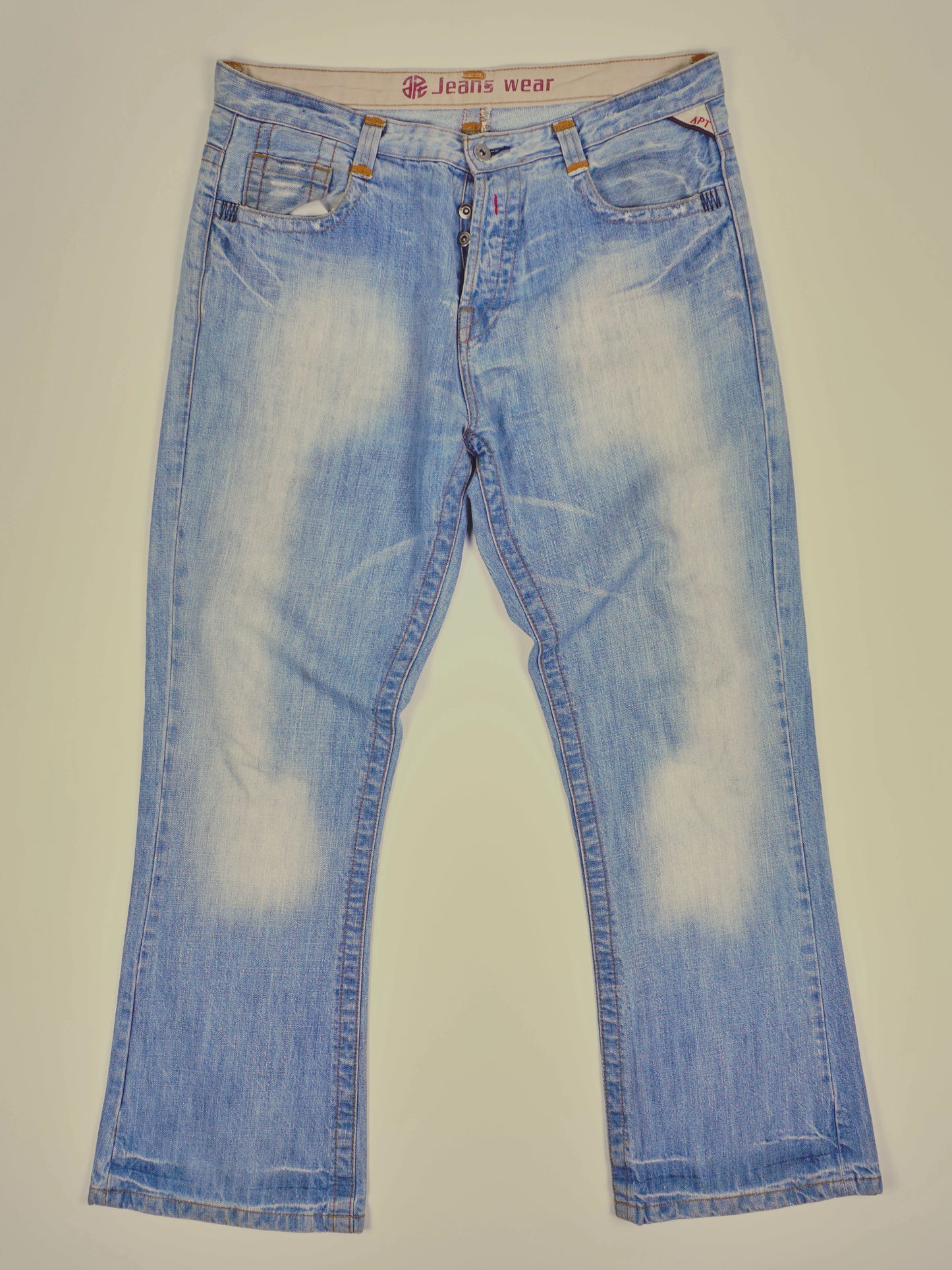 Vintage Washed Jeans (W38)